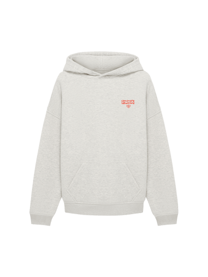 "Herztausch" Hoodie Grey Melange